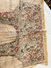 Machine Embroidery Pure Tussar Saree | RGD701