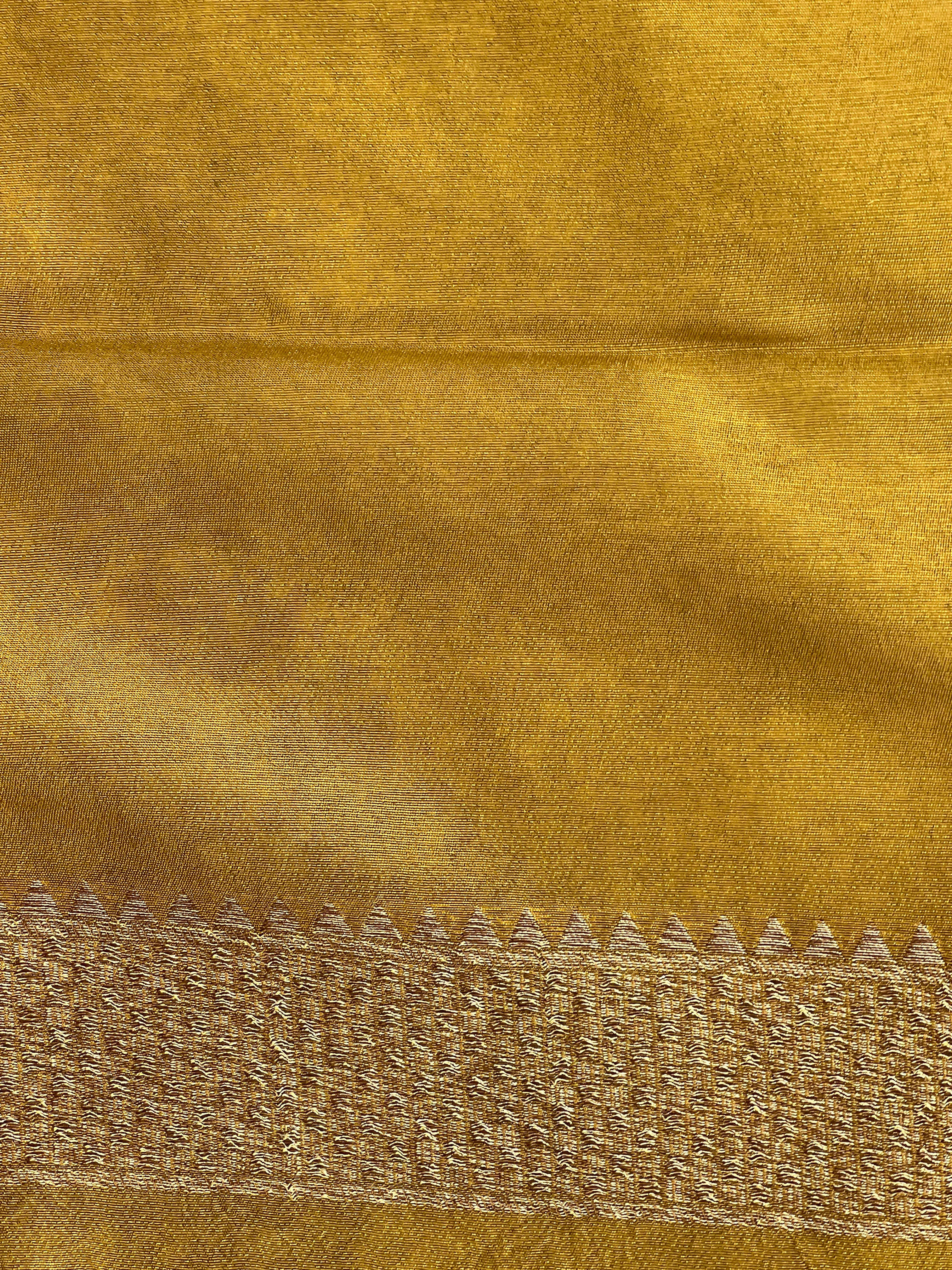 Zari And Thread Woven Semi Tussar Saree | YNG1215