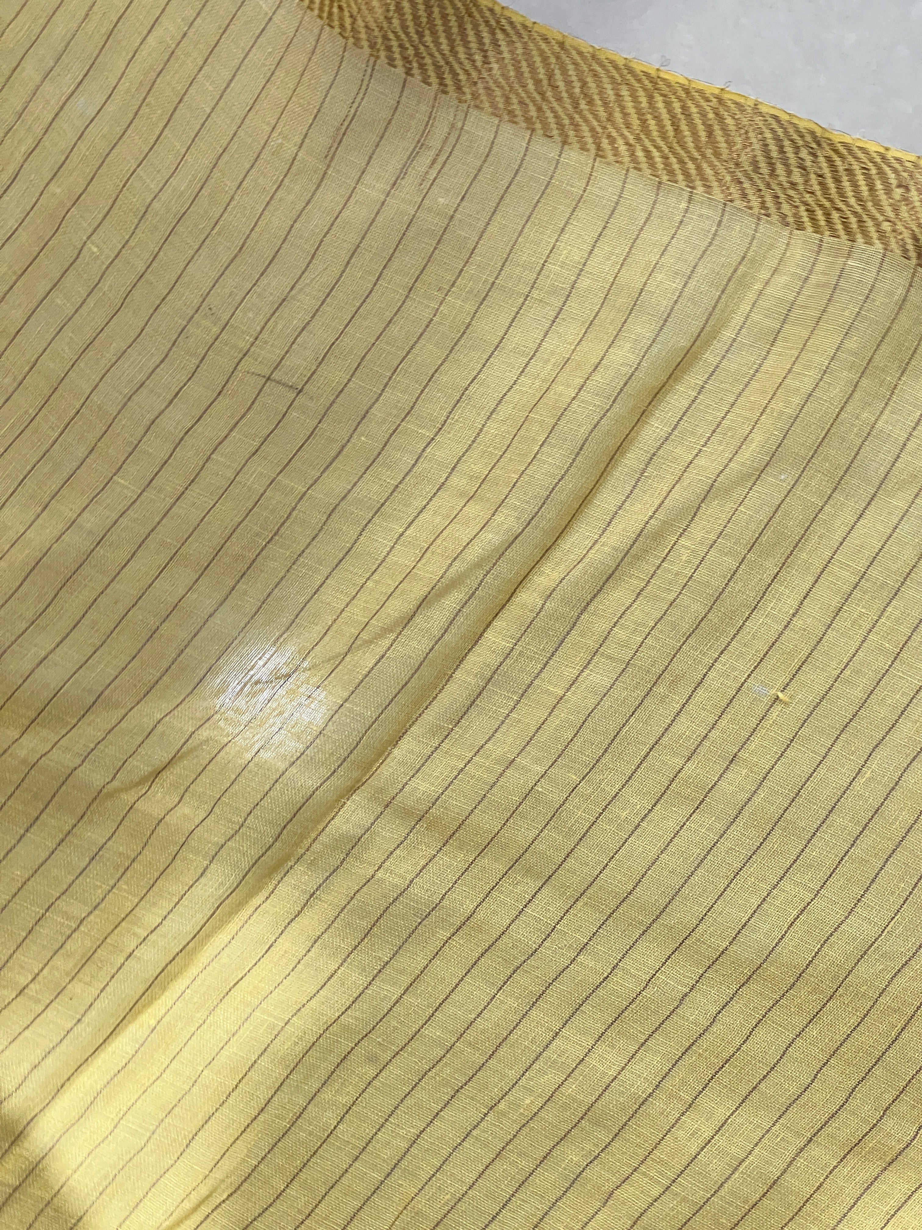 Floral Digital Printed Pure Linen Saree | RGD698