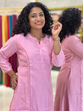 A-Line Pattern Semi Silk Kurta | SV277