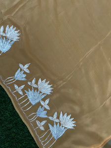 Embroidered Silk Organza Saree | SBS819