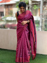 Zari Weaving Pattern Semi Silk Saree | KF162