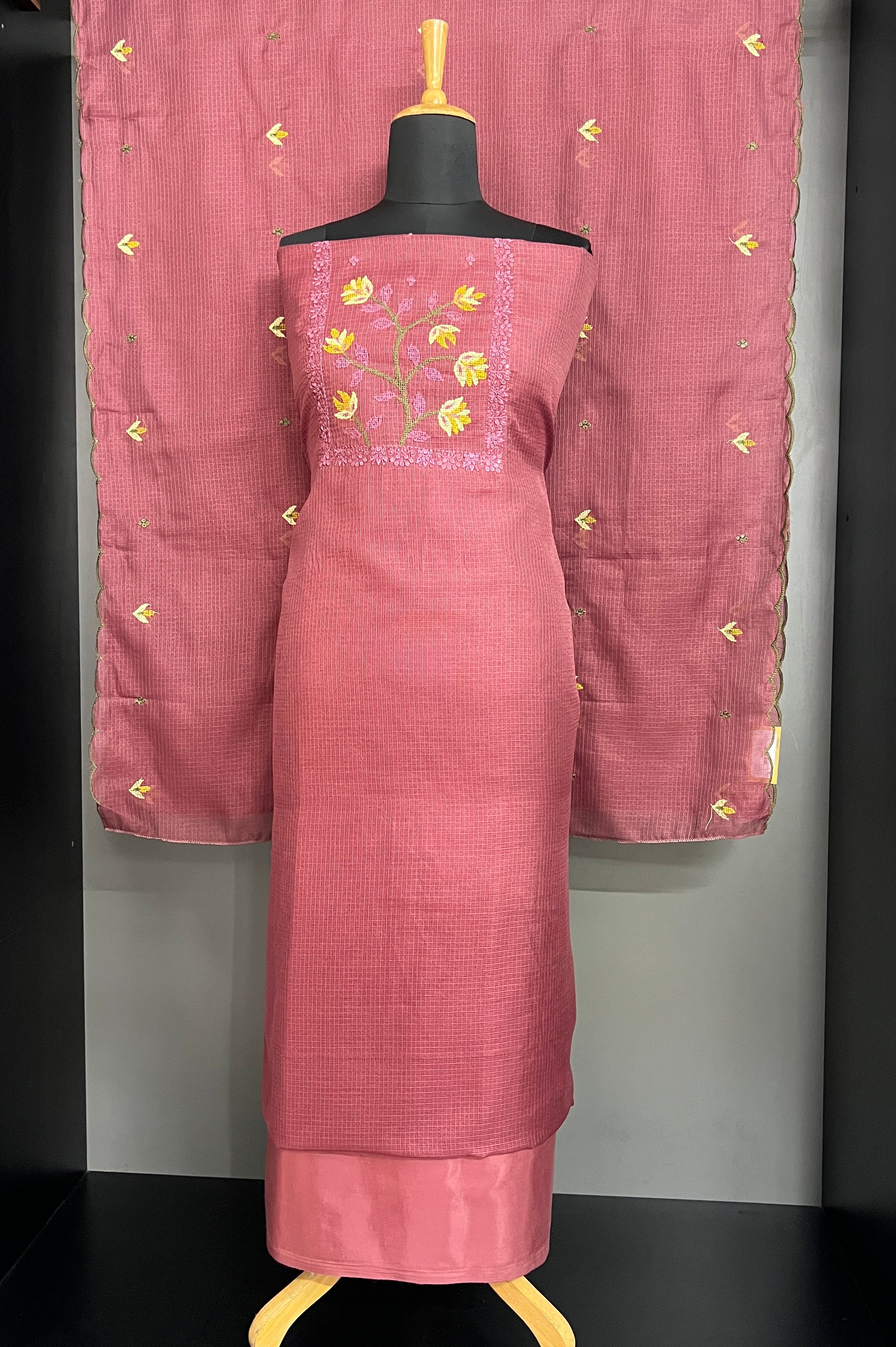 Cross Stitch Pattern Silky Kota Salwar Set | SW2481