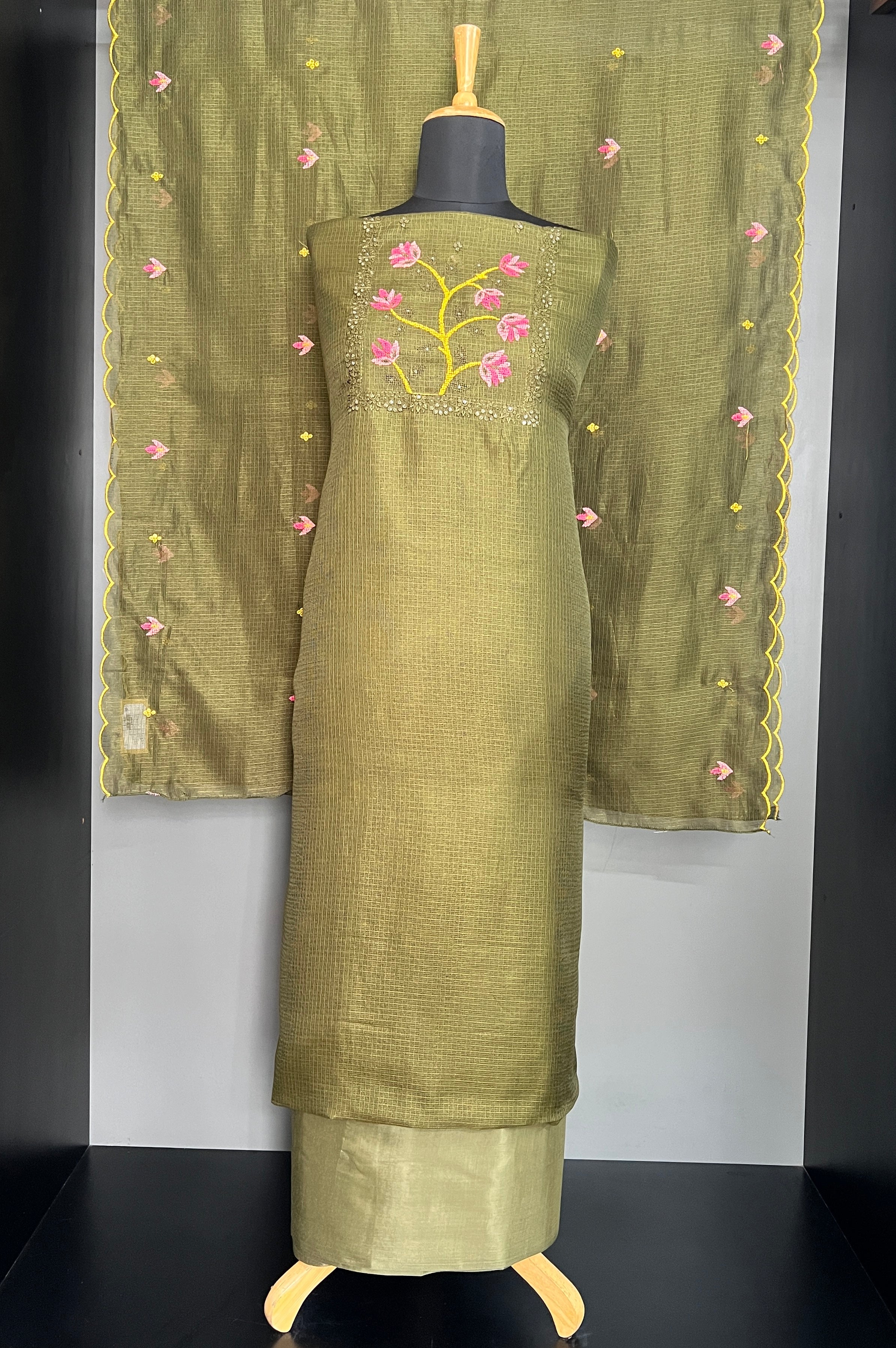 Cross Stitch Pattern Silky Kota Salwar Set | SW2484