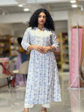 Printed Semi Silk Kurta | GHB140