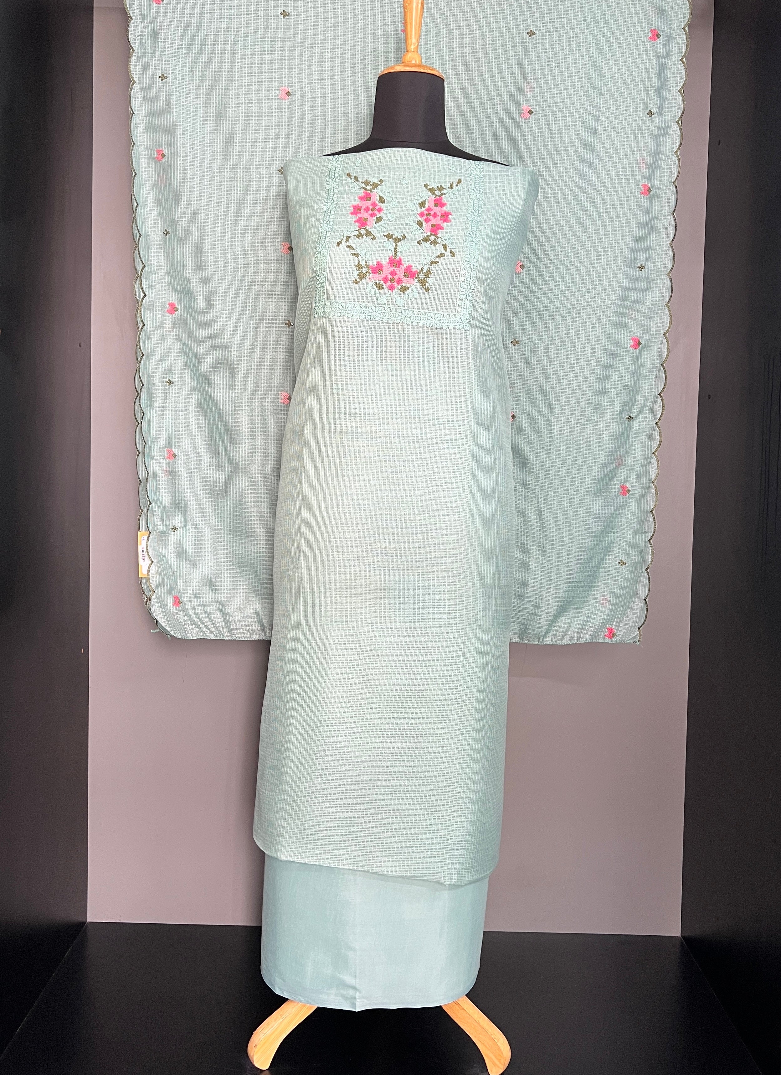Cross Stitch Pattern Silky Kota Salwar Set | SW2486