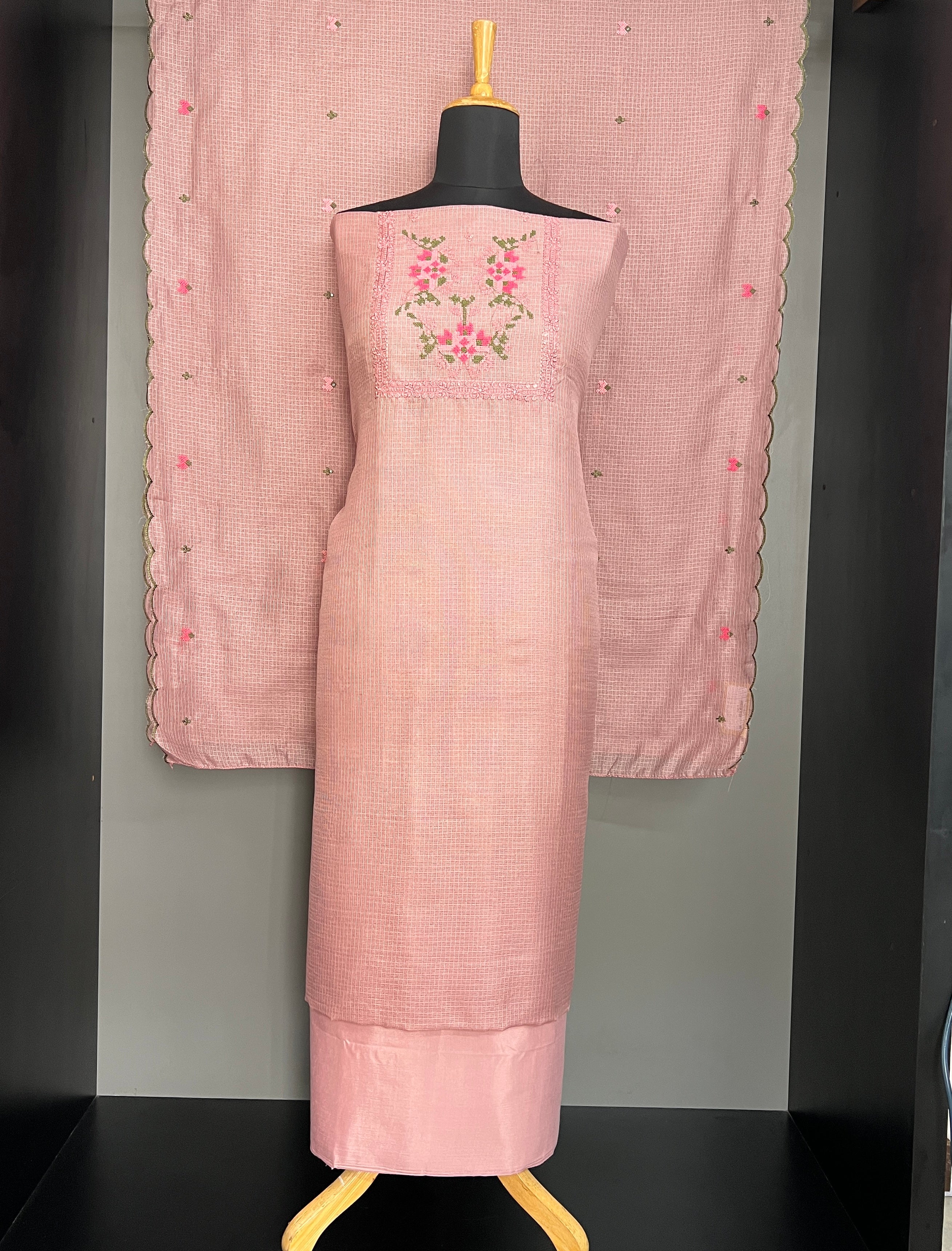 Cross Stitch Pattern Silky Kota Salwar Set | SW2488