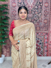 Zari Woven Banarasi Pure Georgette Saree | NO157