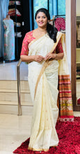 Thread Woven Pochampally Detailed Semi Silk Saree | SSN205
