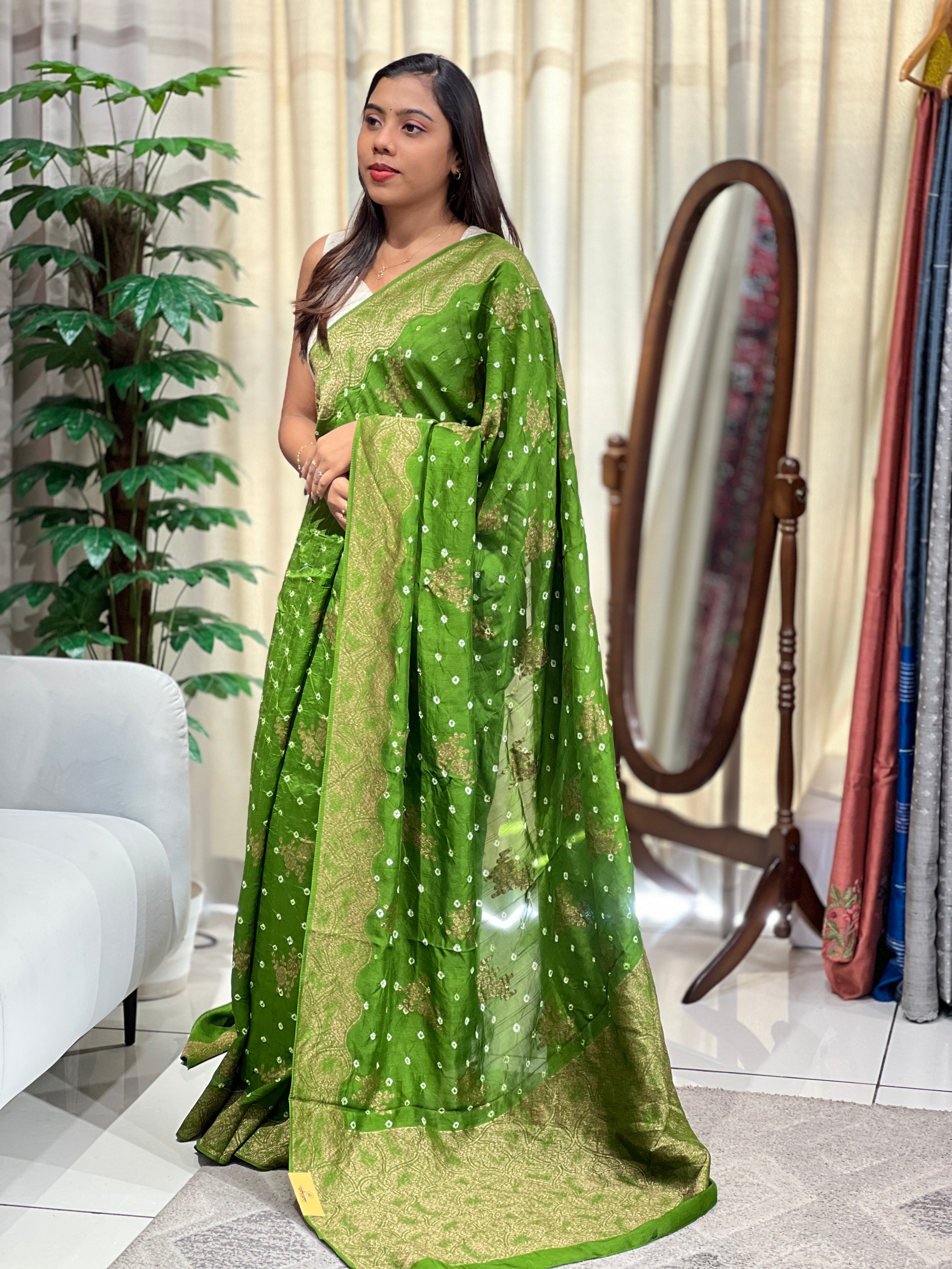 Banarasi Woven Semi Tussar Saree | YNG1214