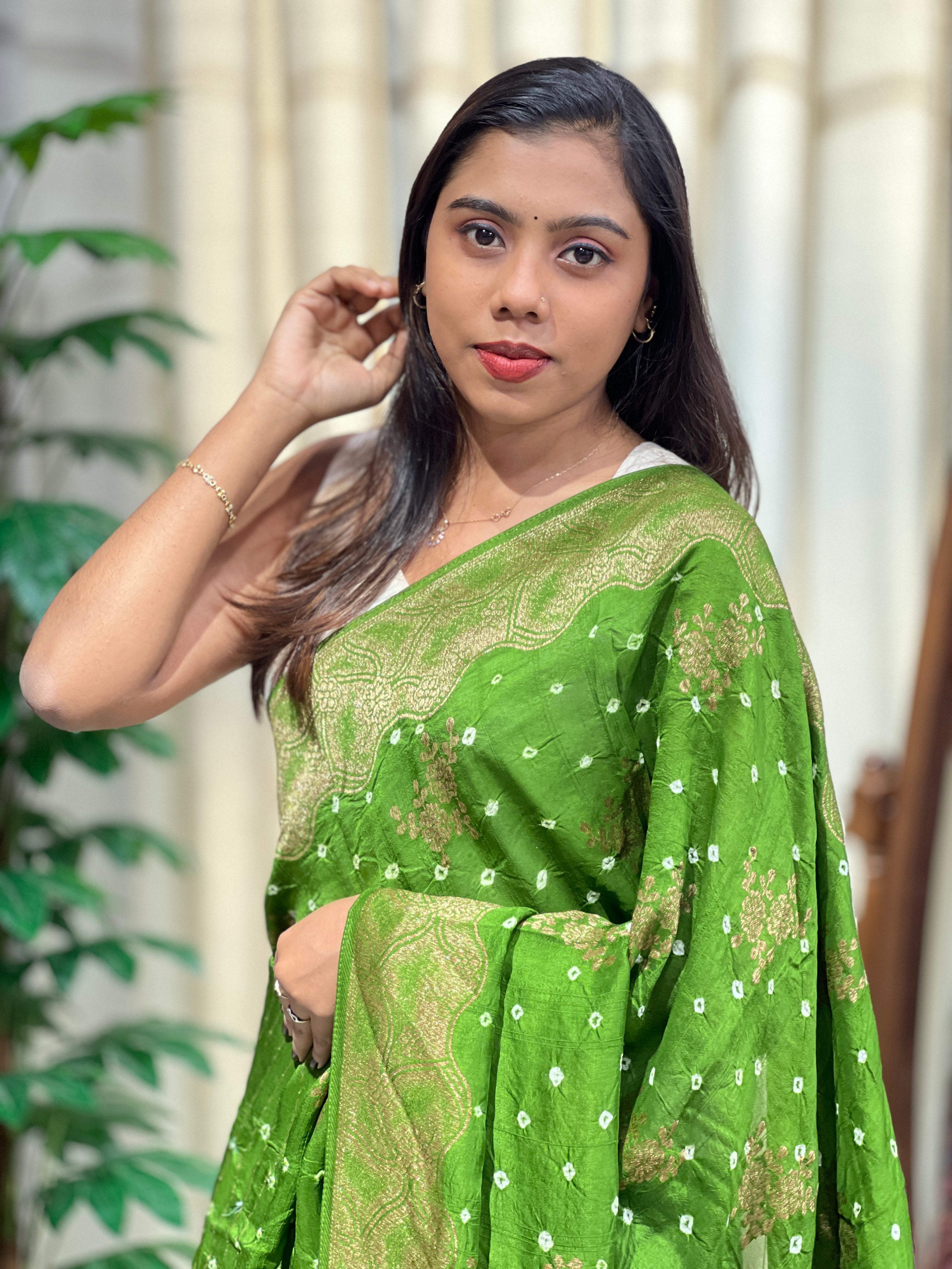 Banarasi Woven Semi Tussar Saree | YNG1214