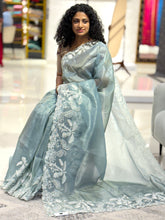 Party Wear Glass Organza Saree | BLD515