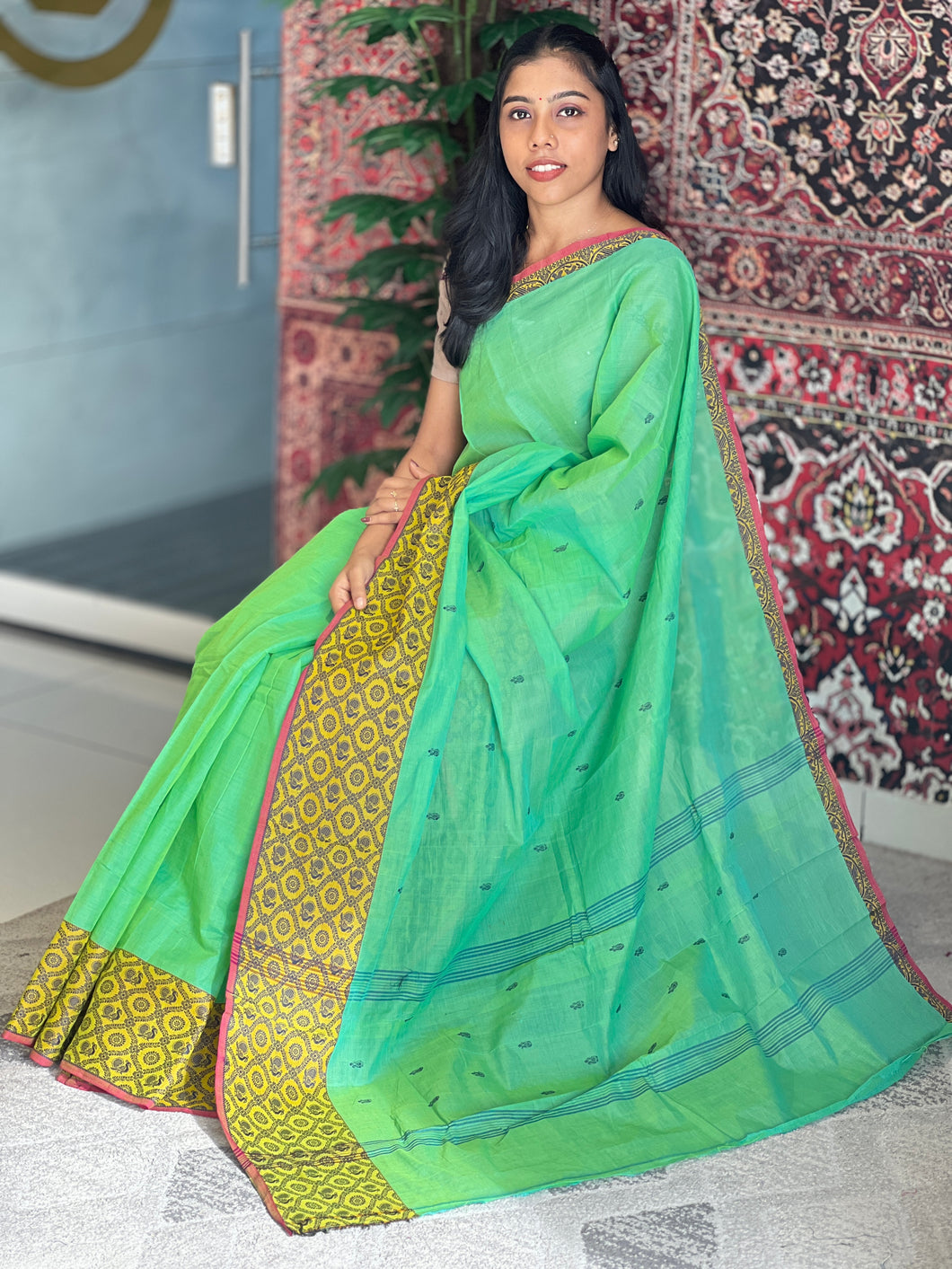 Kanchi-cotton sarees collection | VR100