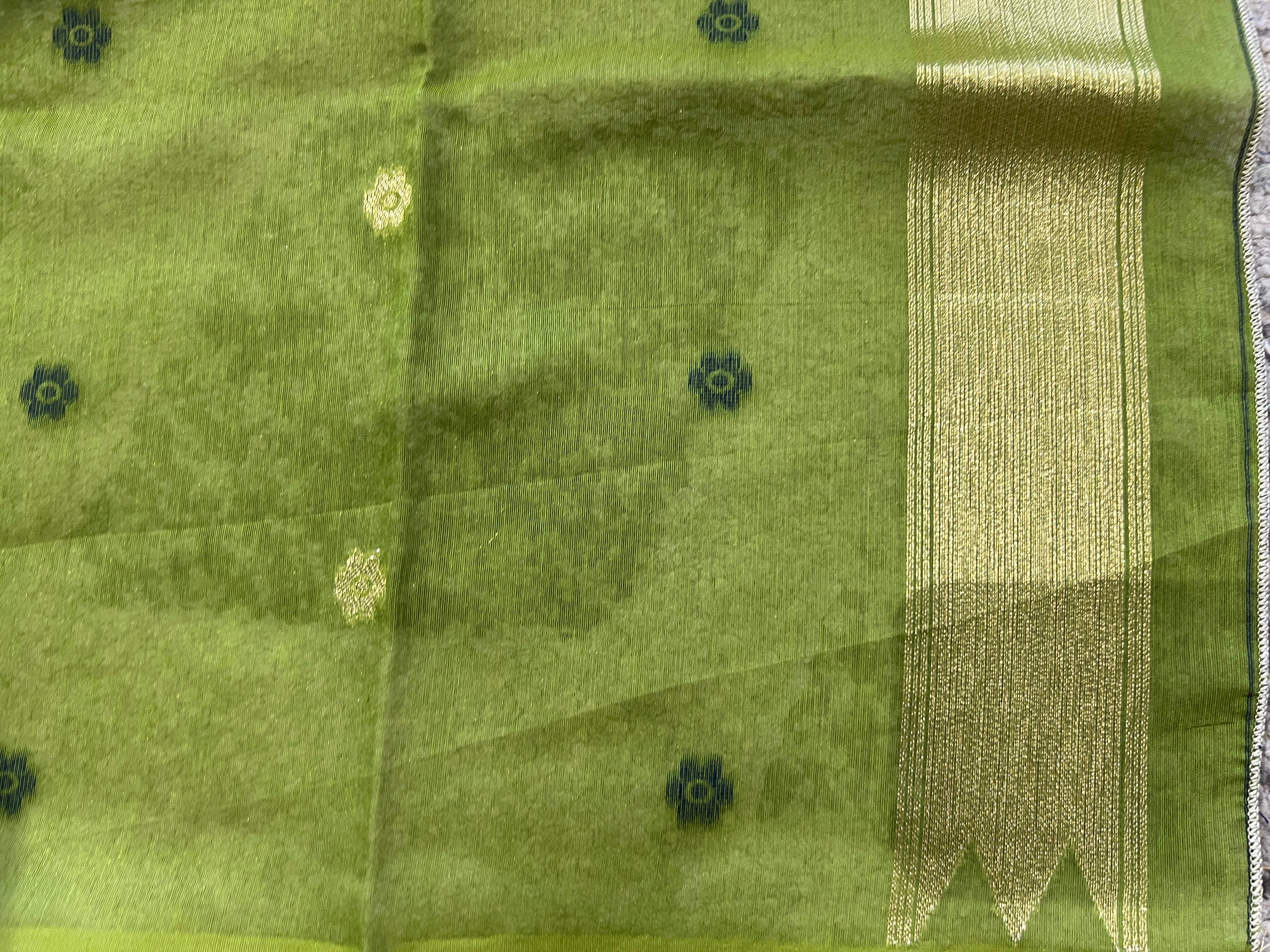 Traditional Jamdani Weaving Cotton Saree | GMS234