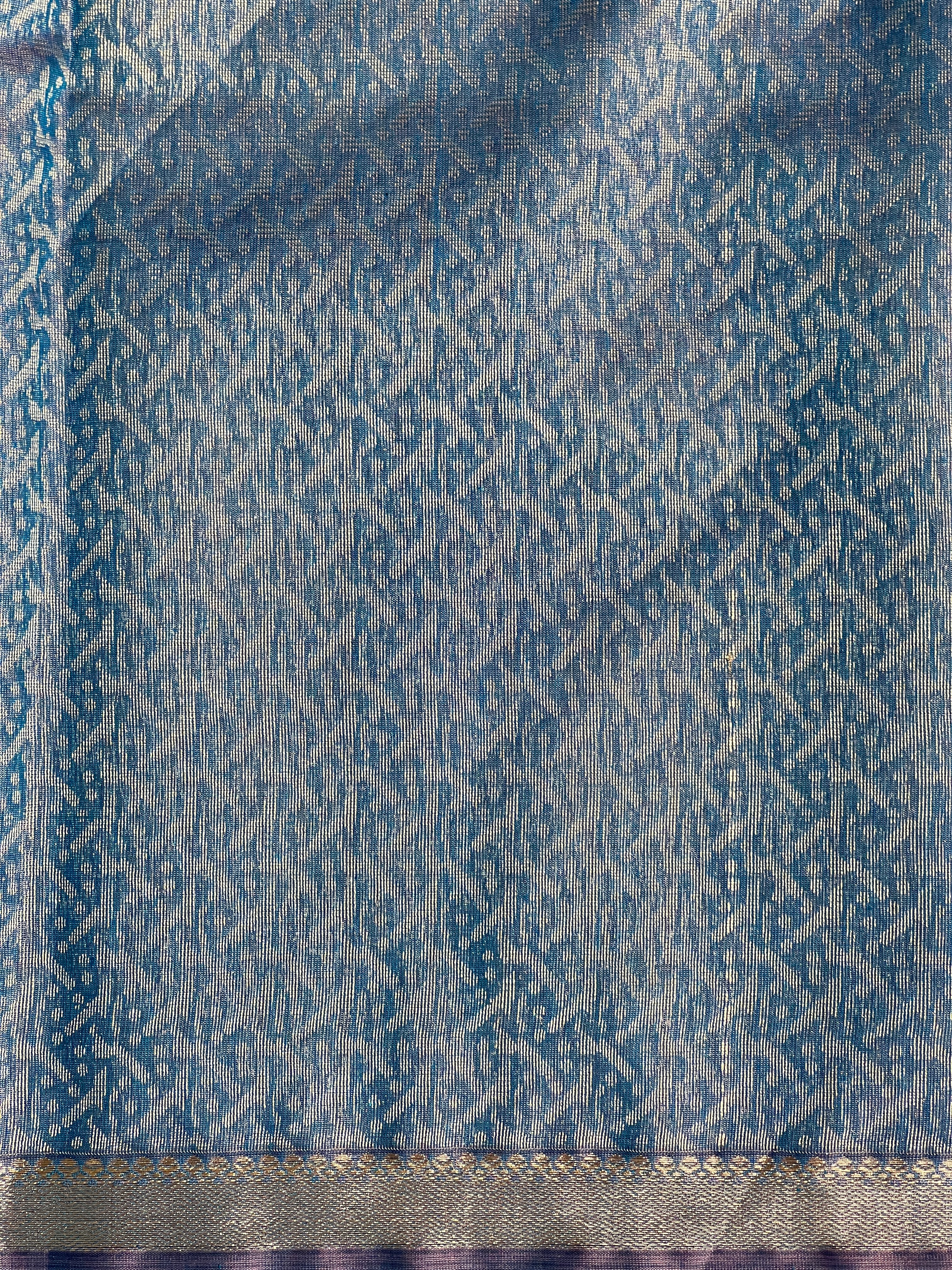 Floral Butti Woven Silk Cotton Saree | JAT130