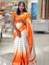 Double Shaded Semi Silk Saree | HT183