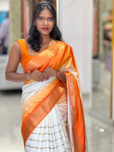 Double Shaded Semi Silk Saree | HT183