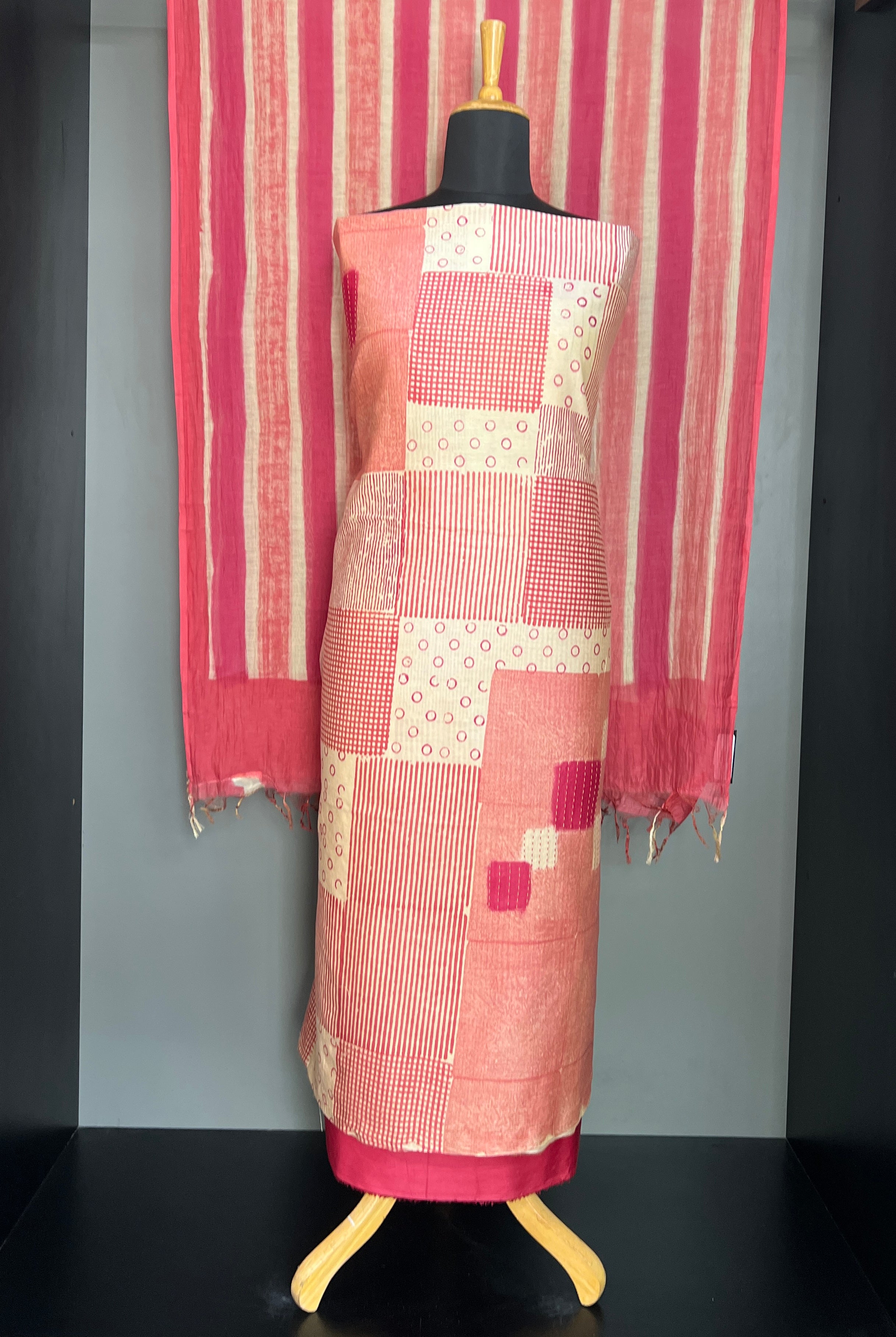 Digital Printed Chanderi Salwar Set | YNG1568