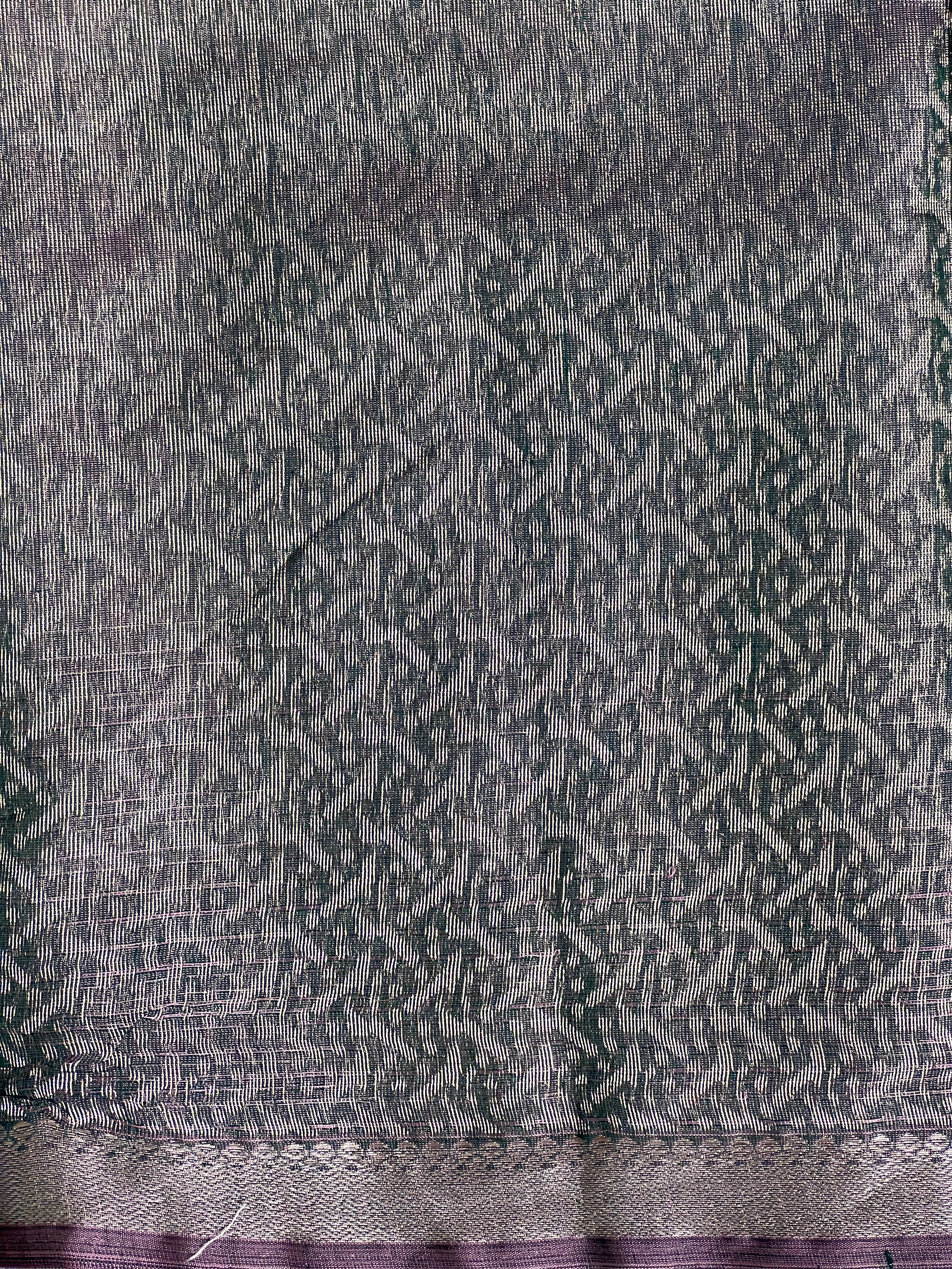 Floral Butti Woven Silk Cotton Saree | JAT129