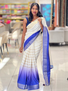 Double Shaded Semi Silk Saree | HT181