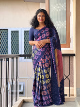 Bandhani Printed Modal Silk Saree | SAC118