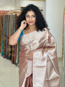 Meenakari Weaving Pattern Tissue Saree | NN174