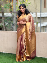 Zari Weaved Tissue Organza Saree | NN126