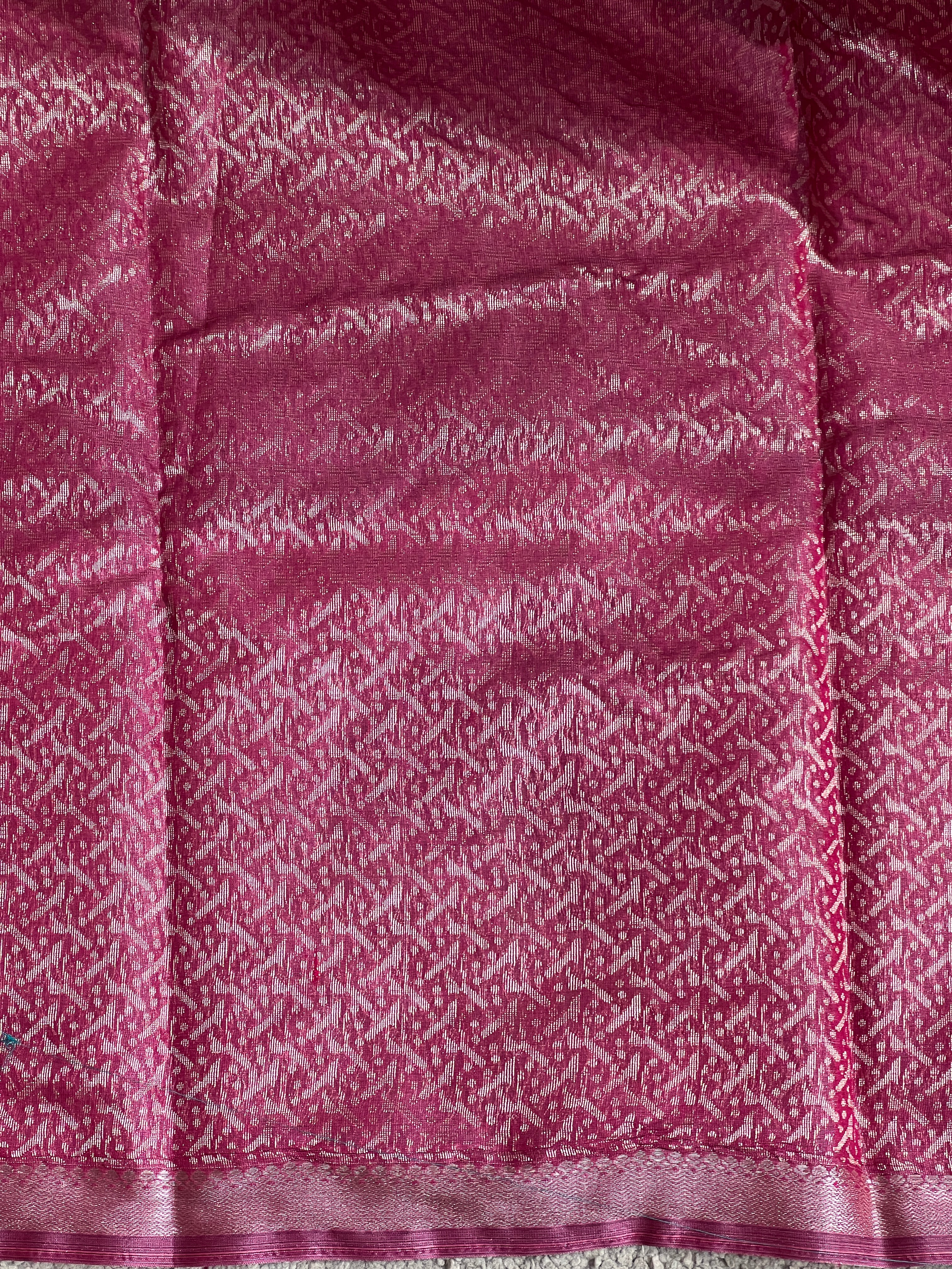 Traditional Buta Woven Cotton Silk Saree | JAT126