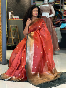 Banarasi  Weaving  Organza Saree | BHH126