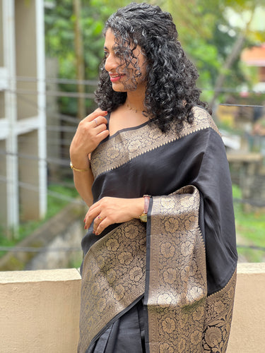 Banarasi-Chiniya Pure Silk Saree | JCL765