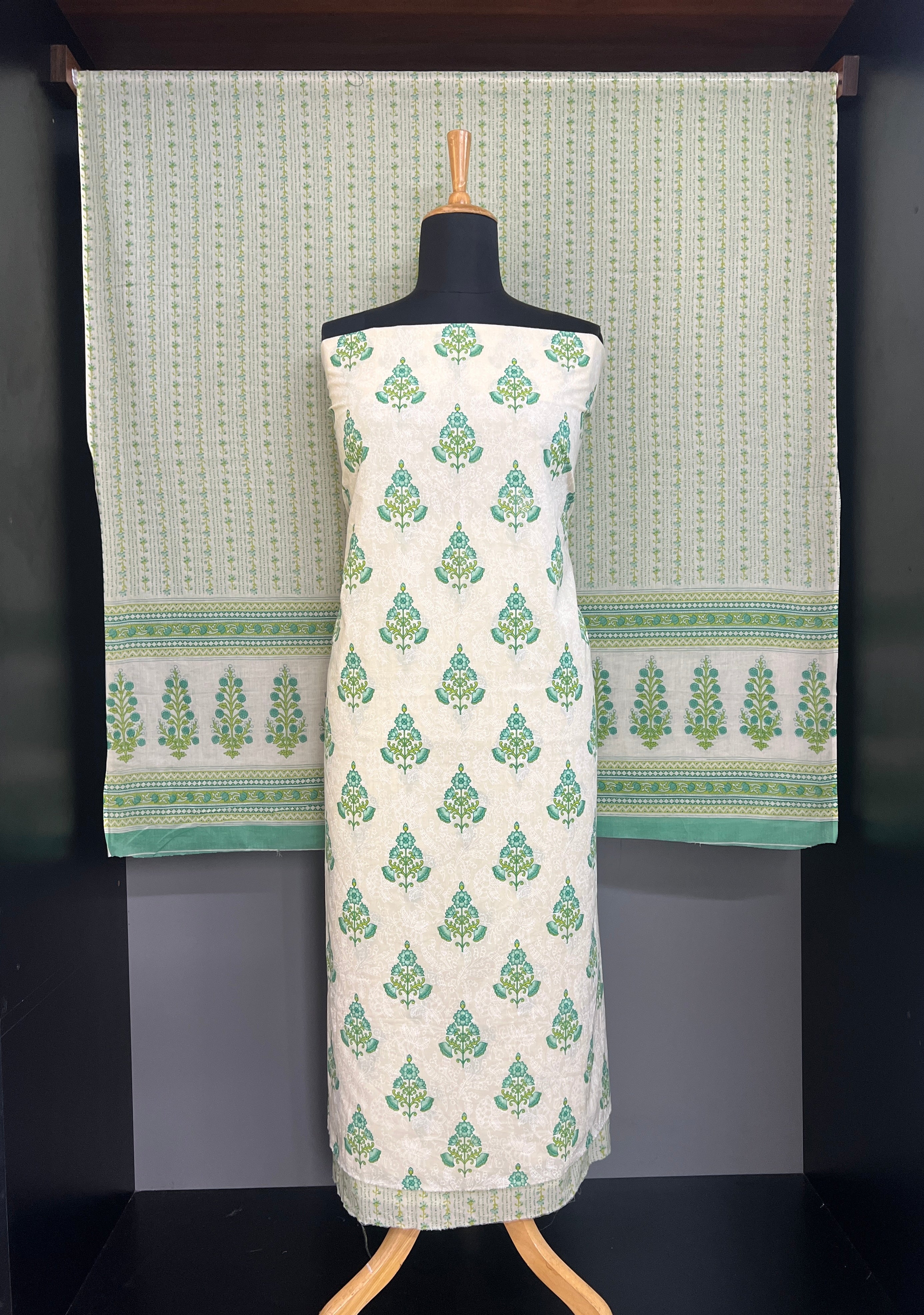 Digital Printed Pattern Cotton Salwar Set | MF225