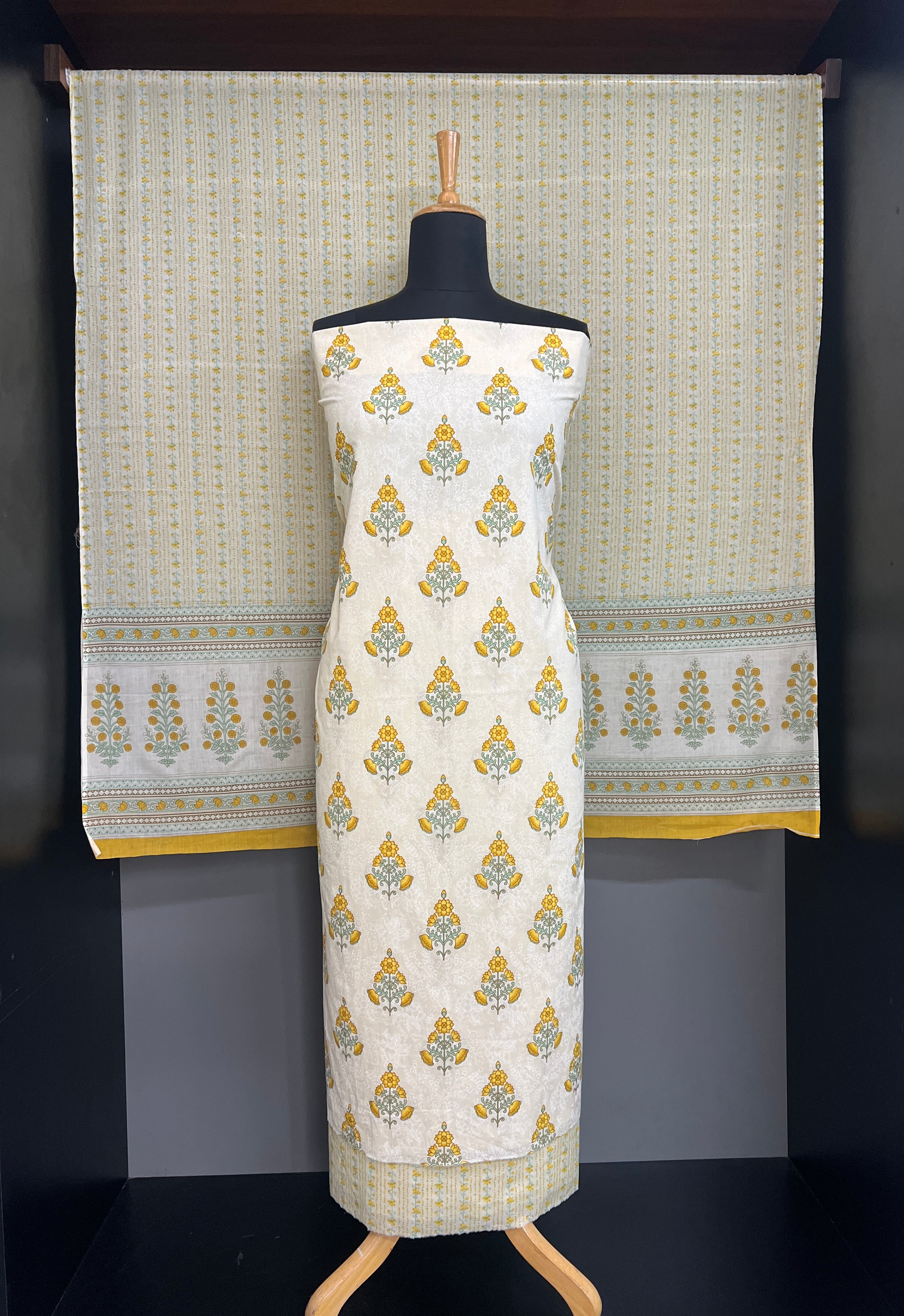 Digital Printed Pattern Cotton Salwar Set | MF223