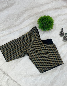 Block Printed Cotton Stitched Blouse | DNB107