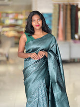 Zari Weaved Semi Silk Saree | HT143