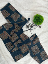 Block Print With Kantha Detailed Cotton Stitched Blouse | DNB111