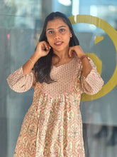 Digital Printe Semi-Silk Kurta | SV158