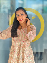 Digital Printe Semi-Silk Kurta | SV158