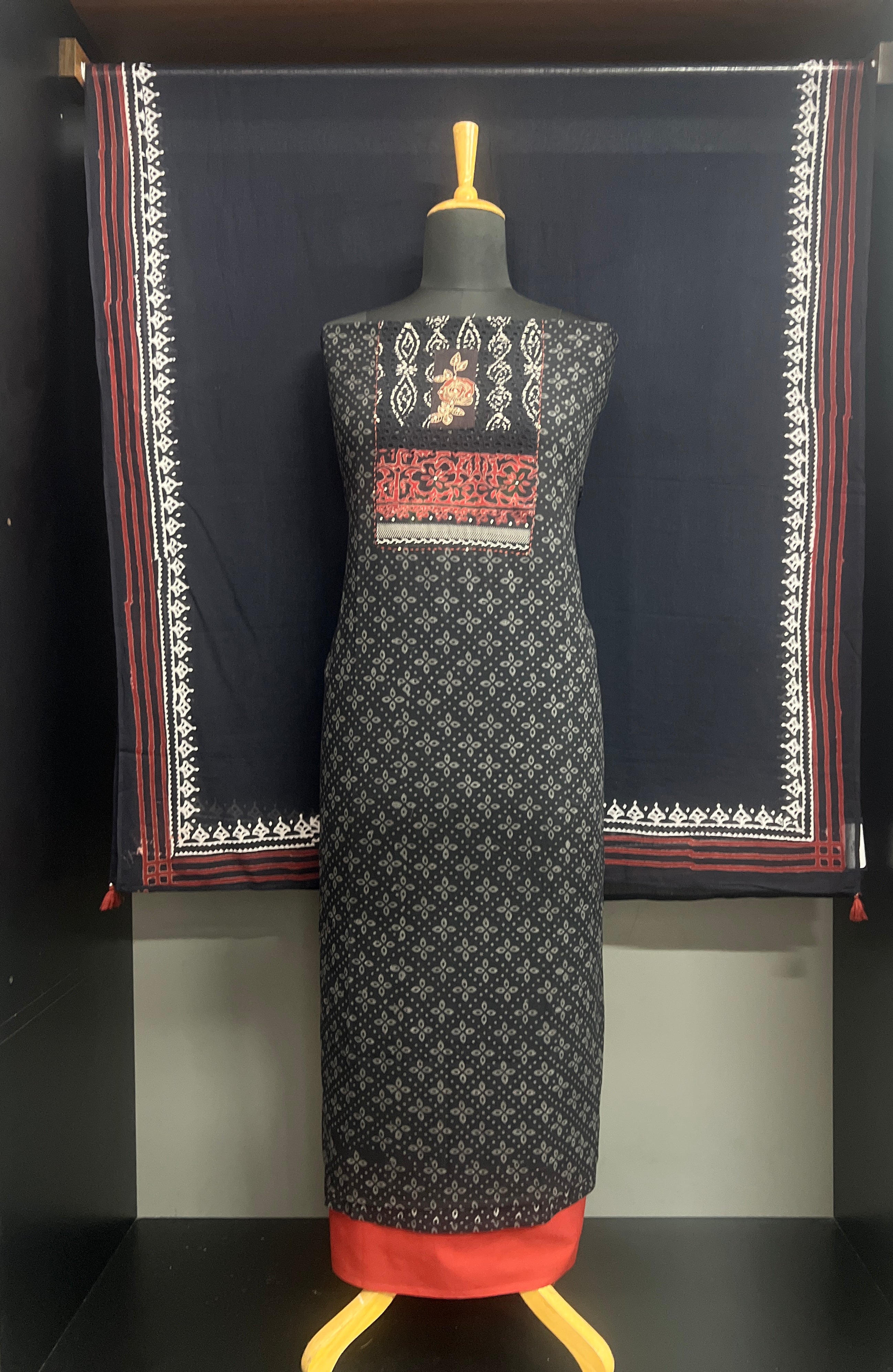 Floral Printed Pattern Cotton Salwar Set | MF292