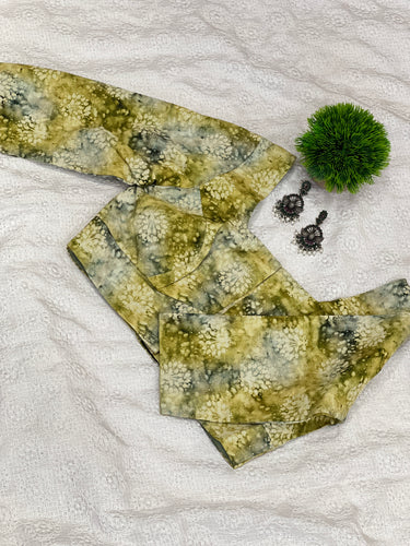 Digital Printed Cotton Stitched Blouse | DNB105