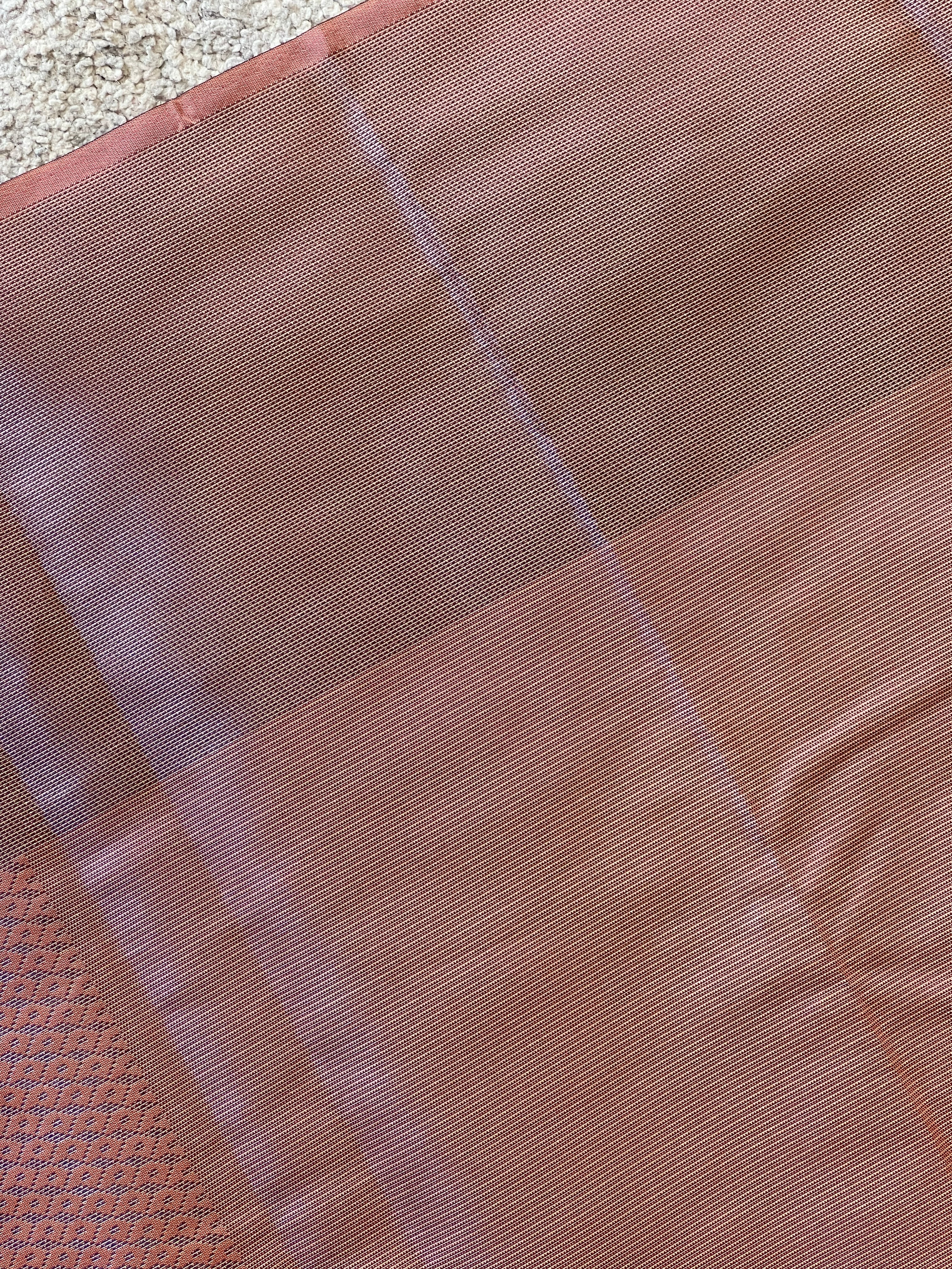 Traditional Brocade Silver&Thread Weaving Semi Silk Saree | KAC175