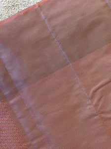 Traditional Brocade Silver&Thread Weaving Semi Silk Saree | KAC175