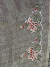 Thread Embroidered Tissue Kota Saree | SHC162