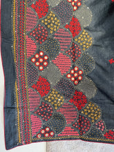 Hand Embroidery & Kutch Work Detailed Pure Tussar Saree | RGD733