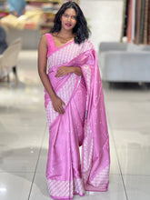 Machine Embroidered Semi Tussar Saree | SUN589