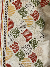 Hand Embroidery & Kutch Work Detailed Pure Tussar Saree | RGD732