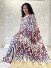 Screen Printed Modal Silk Saree | SAC125