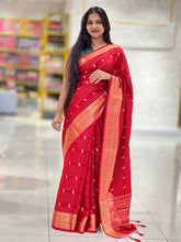 Buta Weaving Pattern Chanderi Finish Saree | NN162