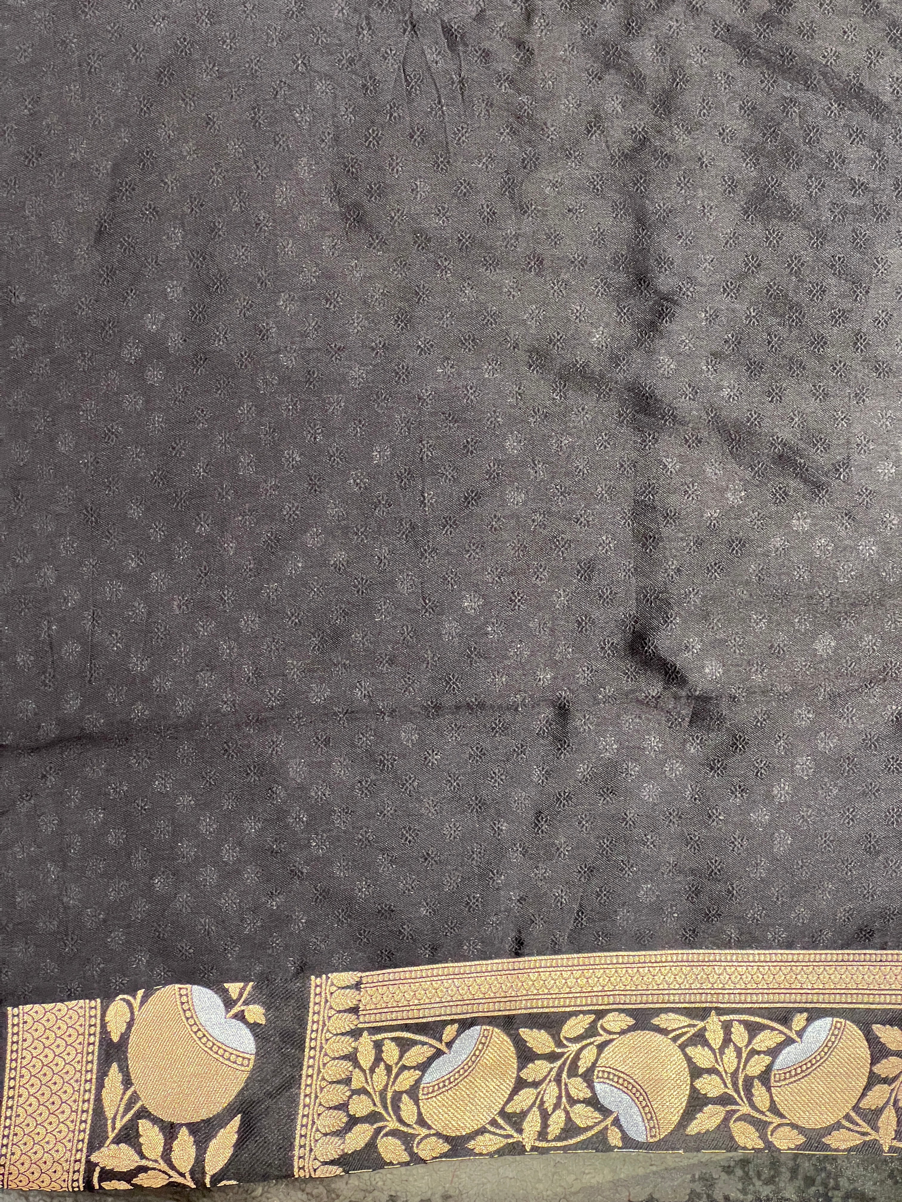 Banarasi Weaved Semi Kathan Saree | NN504