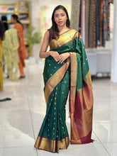Butta Weaved Semi Silk Saree | ONA125