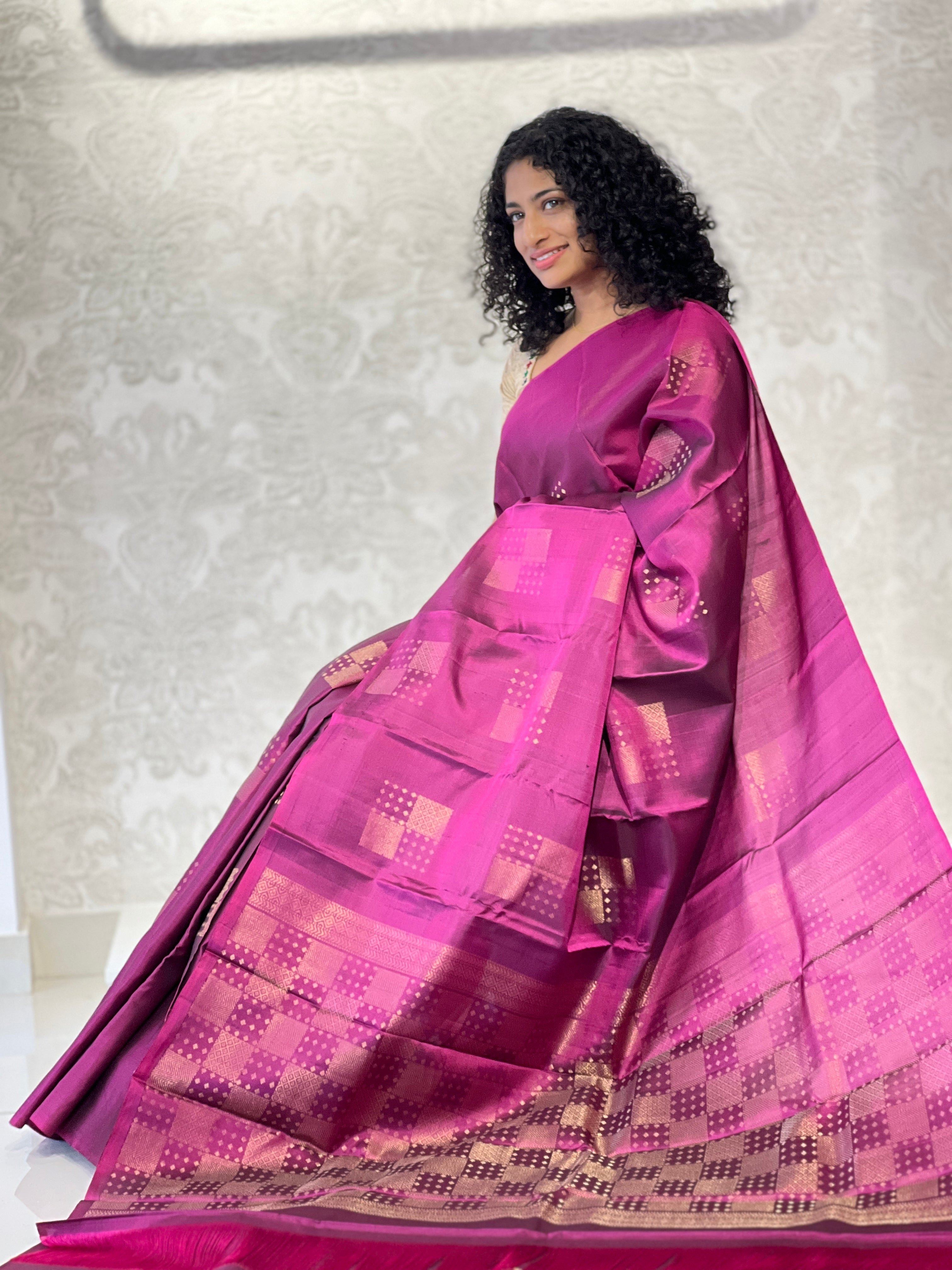Zari Weaved Soft Silk Saree | PSS113